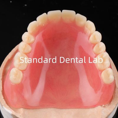 kopen Volledige acrylprothese acrylhars voor prothesen acryl volledige prothese China Dental Lab online vervaardiging