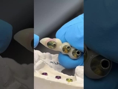 Porselein Zirconia Cement Retined Schroef Implant Hexagonale hoofdvorm voor Custom Fit Esthetics