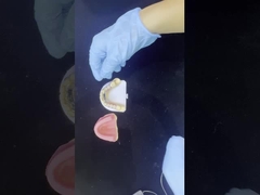 Aanpasbaar Cobalt Chrome Cast Frame met zeer goede stickers